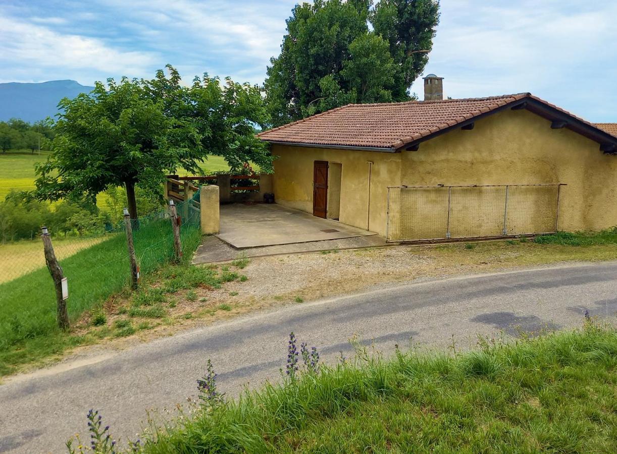 Villa Maisonnette Campagnarde Avec Vue Sur Vercors Montmiral Exterior foto