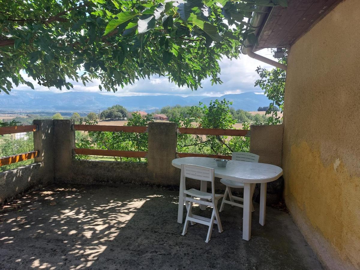 Villa Maisonnette Campagnarde Avec Vue Sur Vercors Montmiral Exterior foto